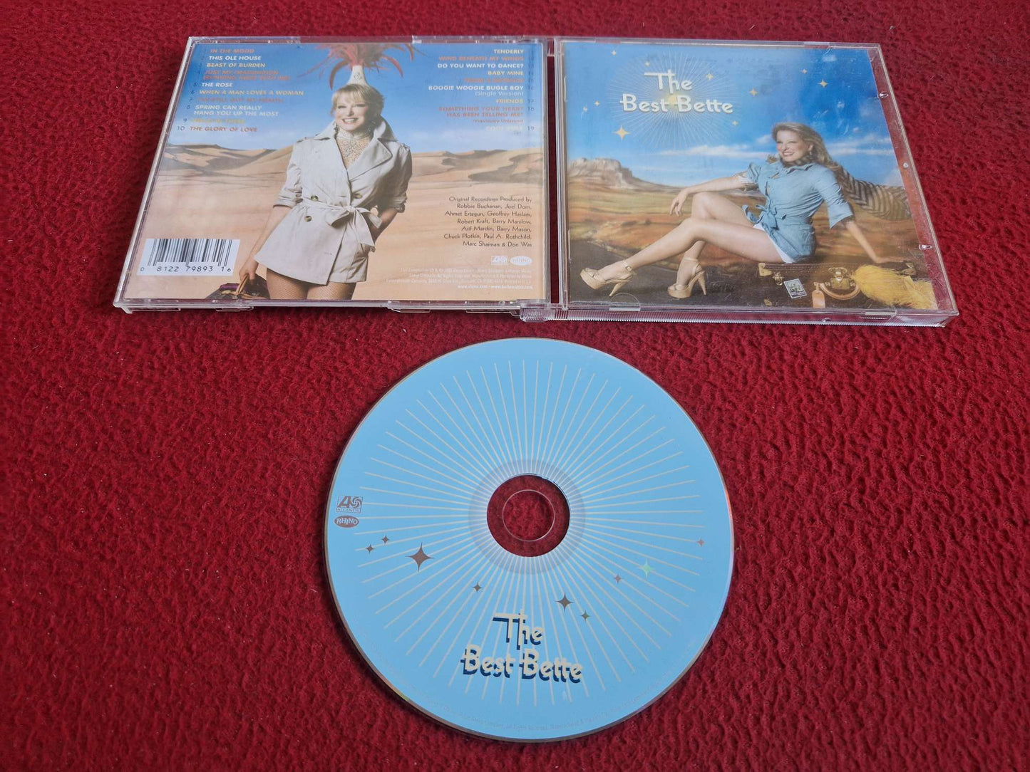 BETTE MIDLER THE BEST BETTE CD