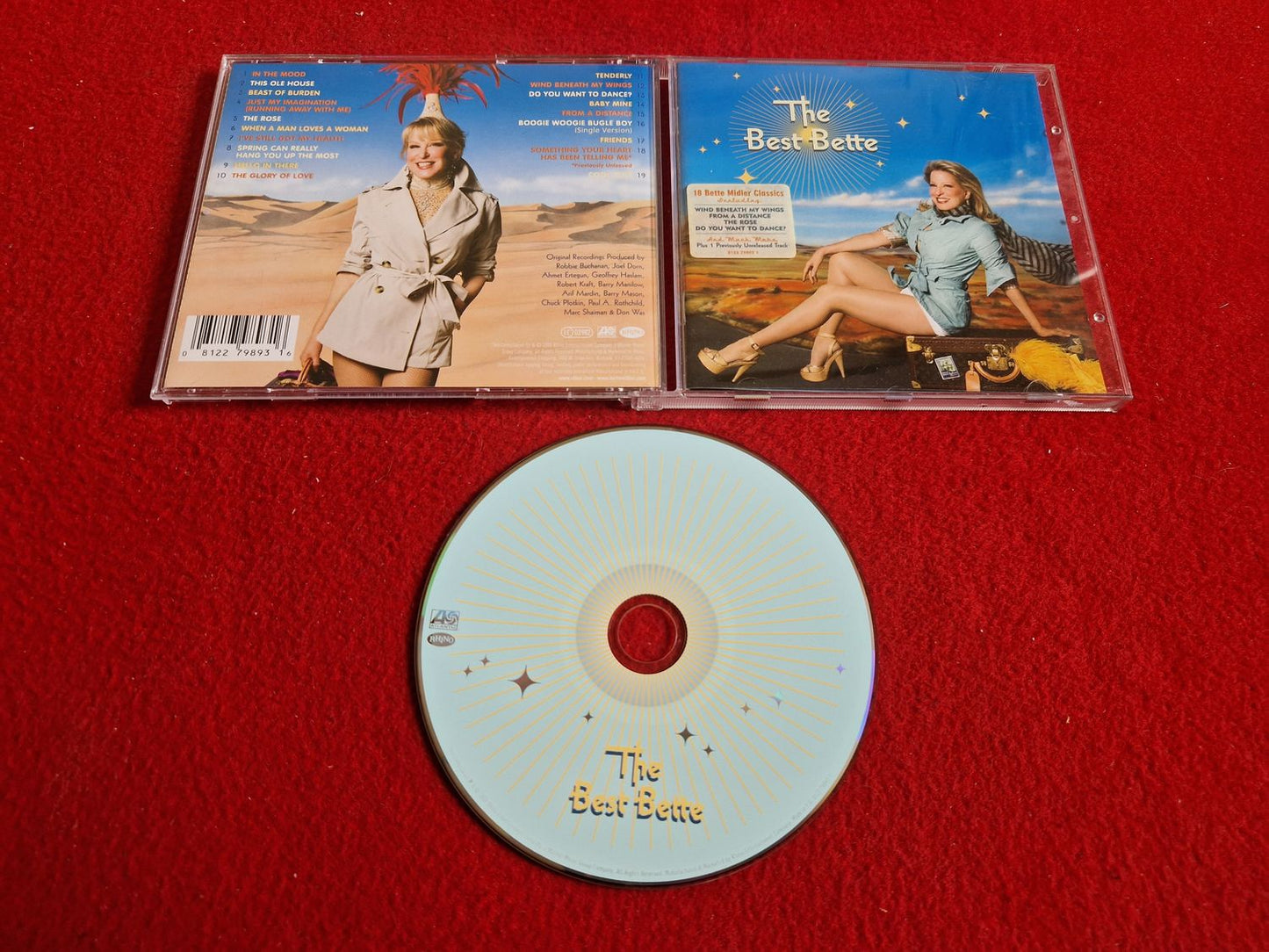BETTE MIDLER THE BEST BETTE till CD