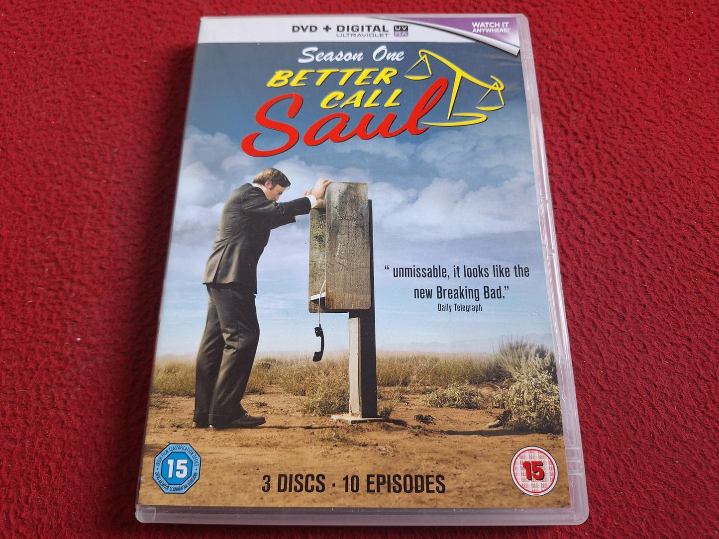 BETTER CALL SAUL SEASON 1 BOX DVD