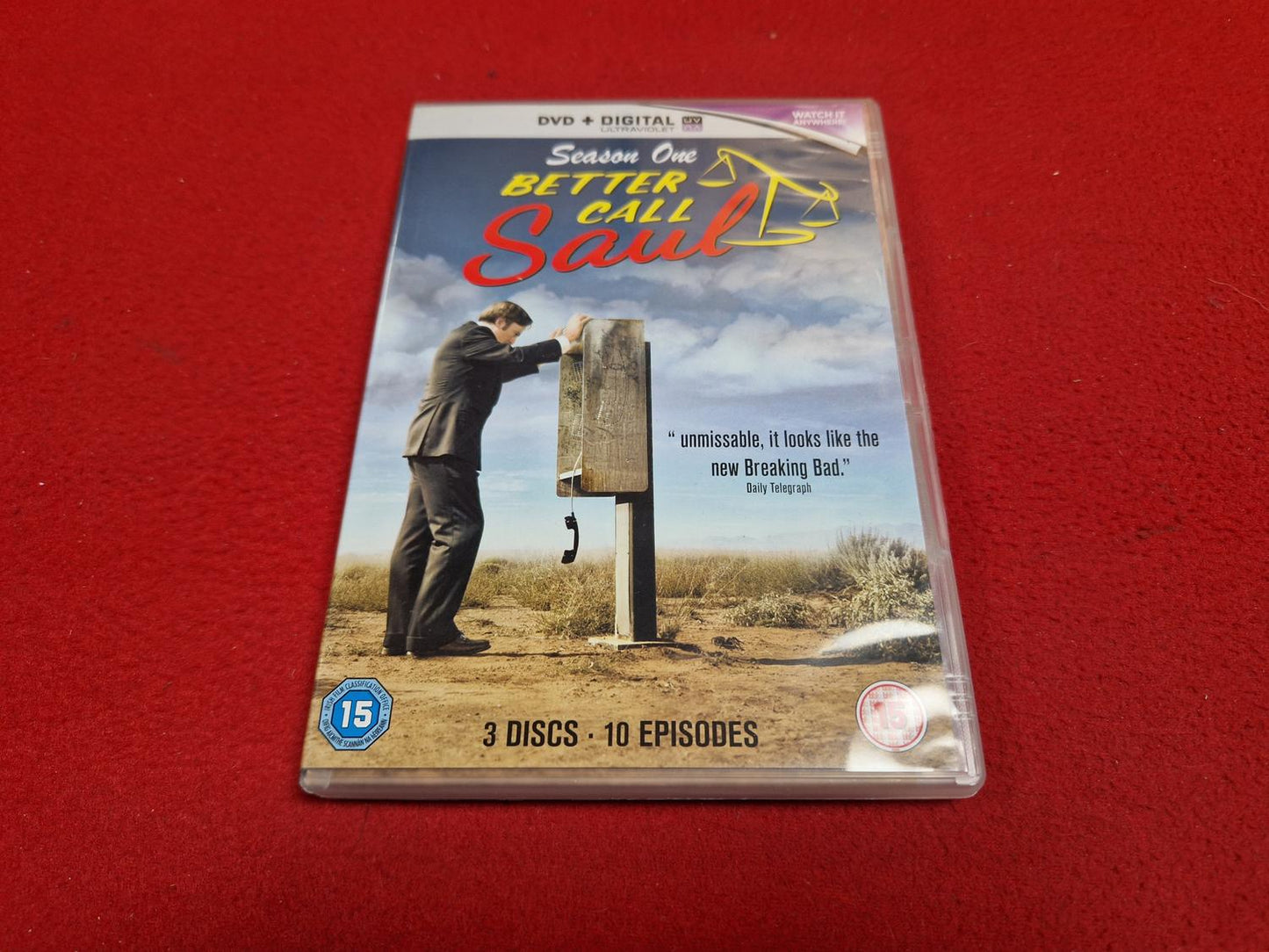 BETTER CALL SAUL SEASON 1 BOX till DVD