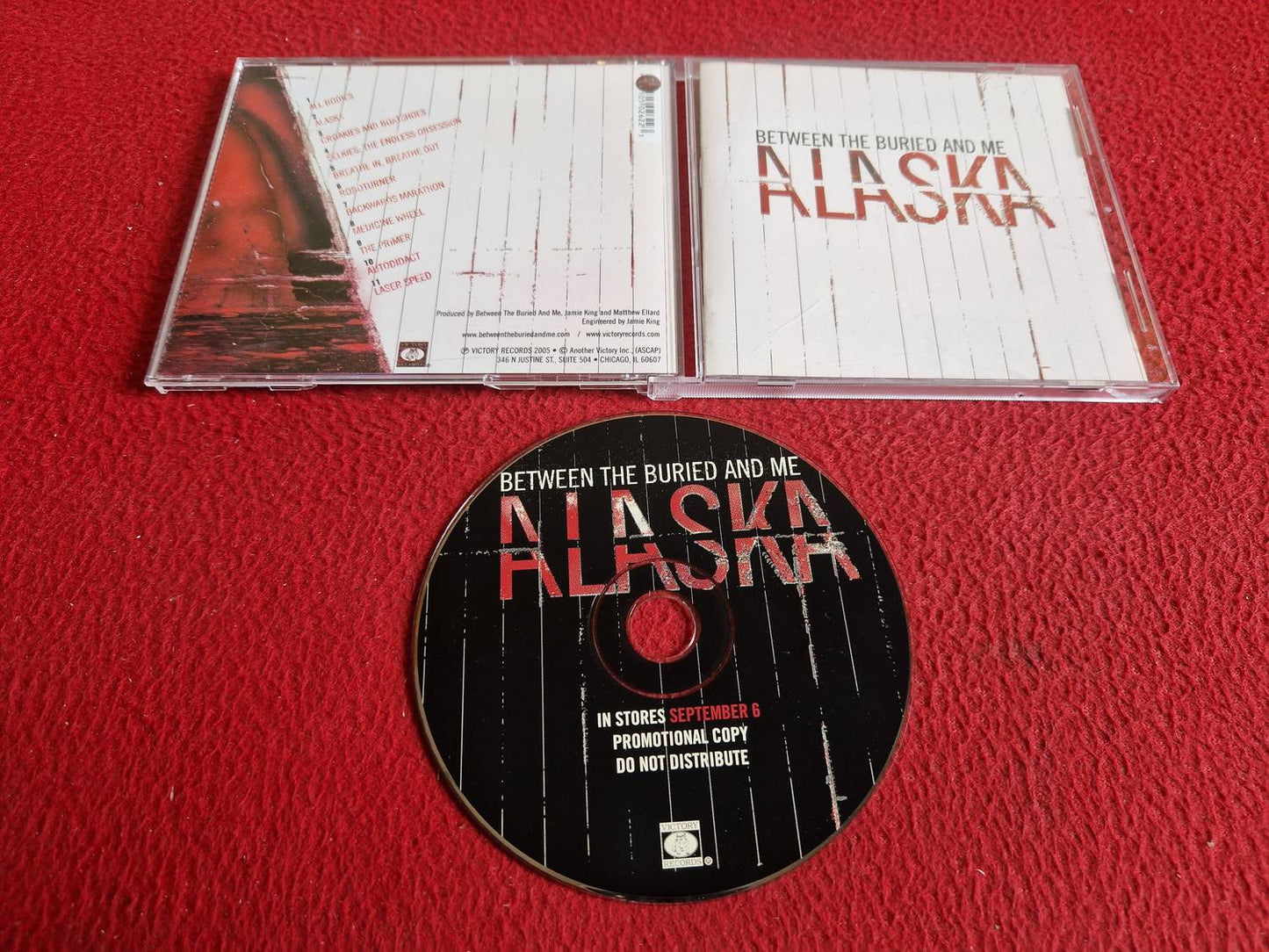 BETWEEN THE BURIED AND ME ALASKA PROMO CD