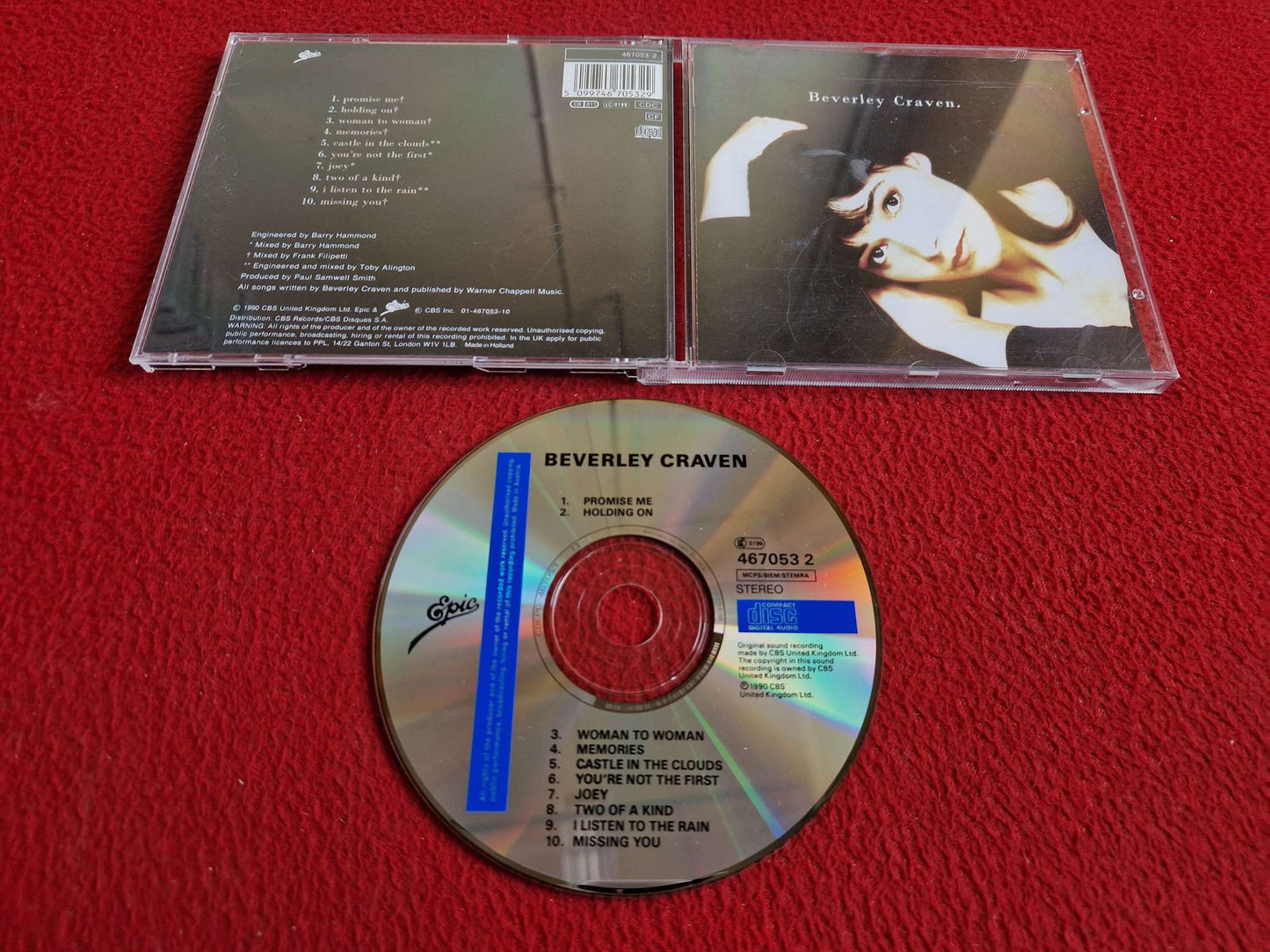BEVERLEY CRAVEN - BEVERLEY CRAVEN CD