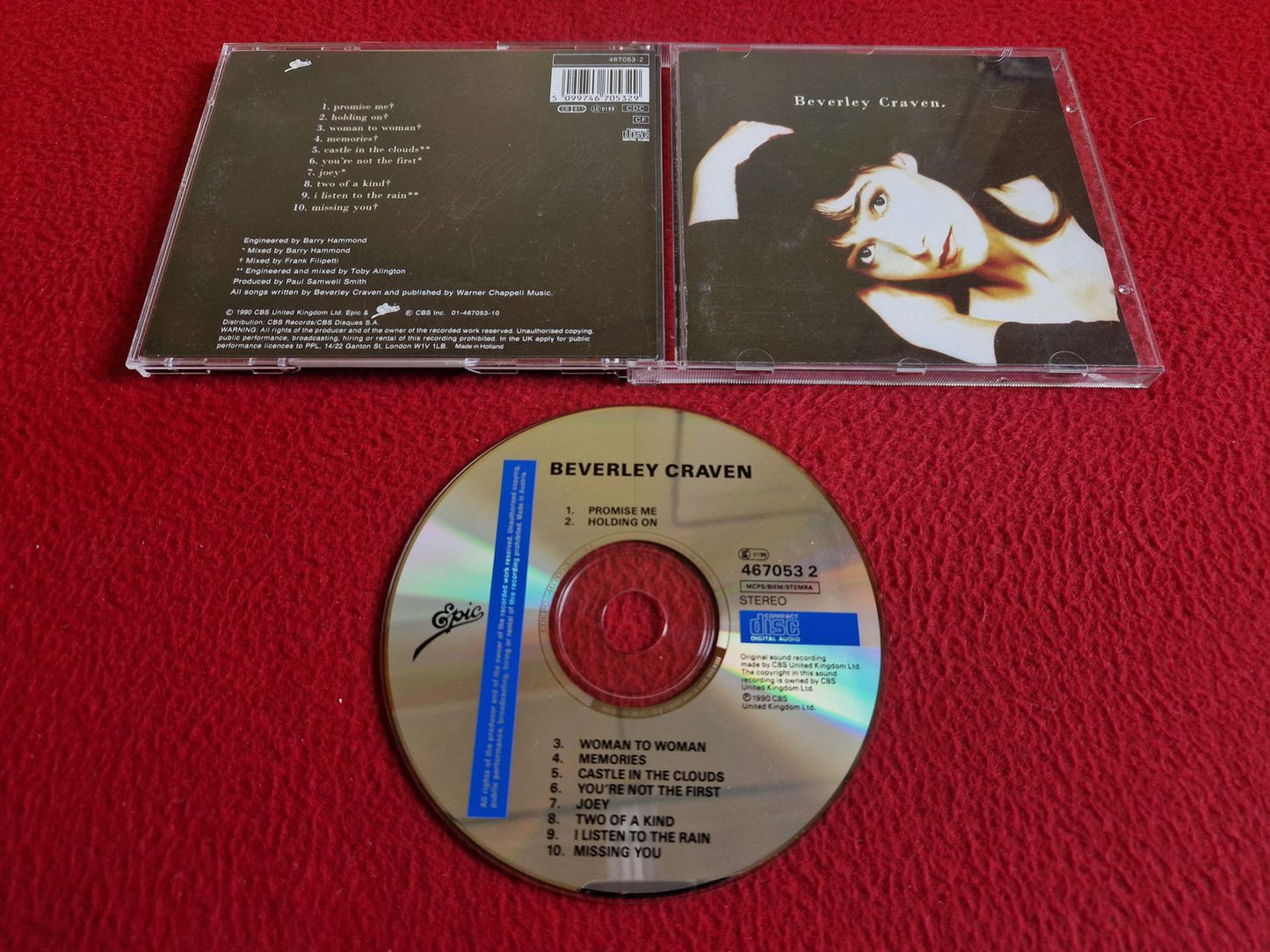 BEVERLEY CRAVEN - BEVERLEY CRAVEN CD