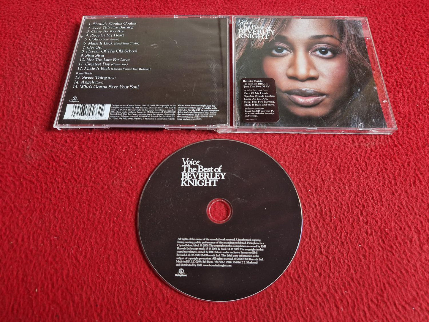 BEVERLEY KNIGHT VOICE THE BEST OF CD