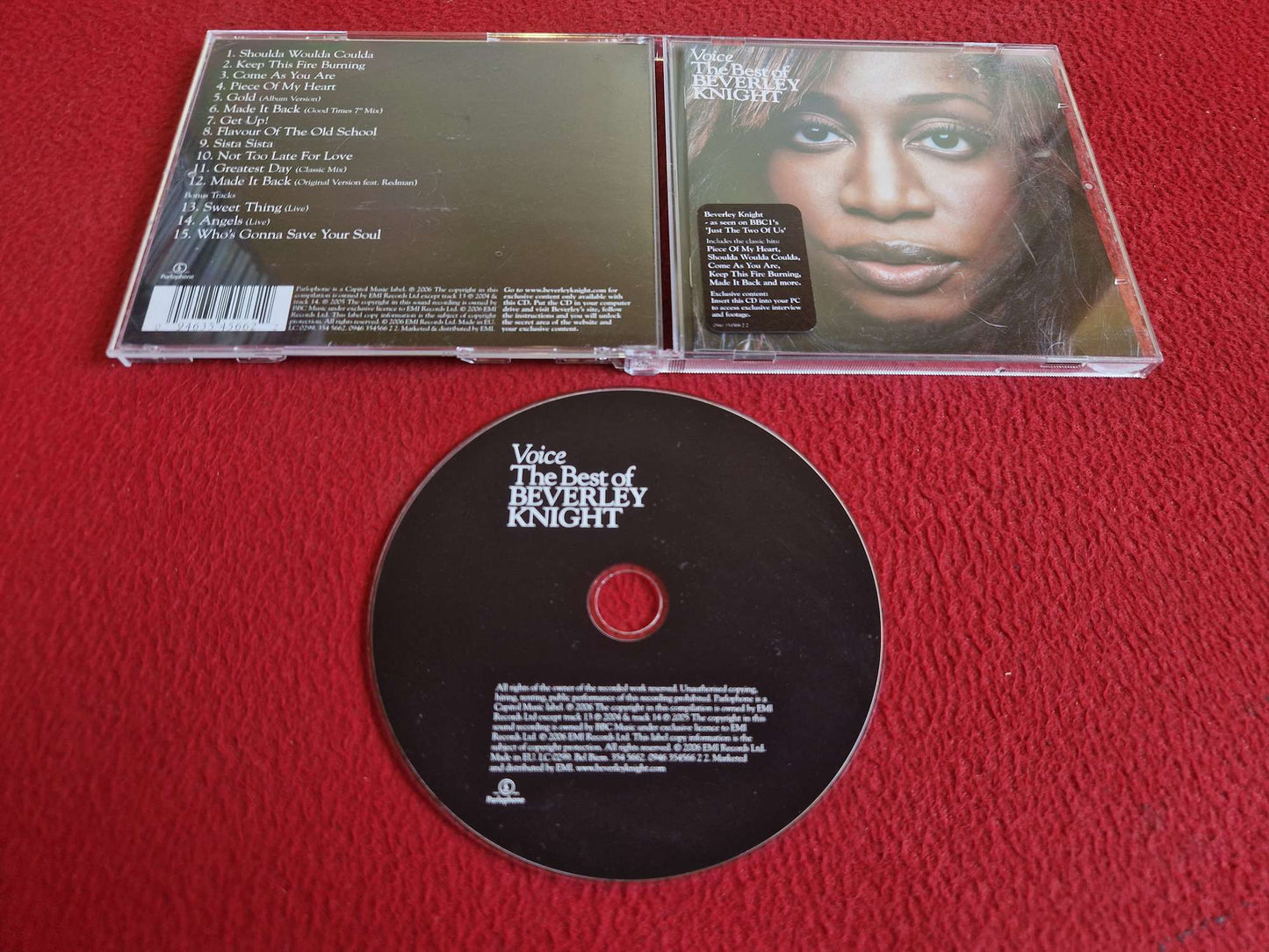 BEVERLEY KNIGHT VOICE THE BEST OF CD
