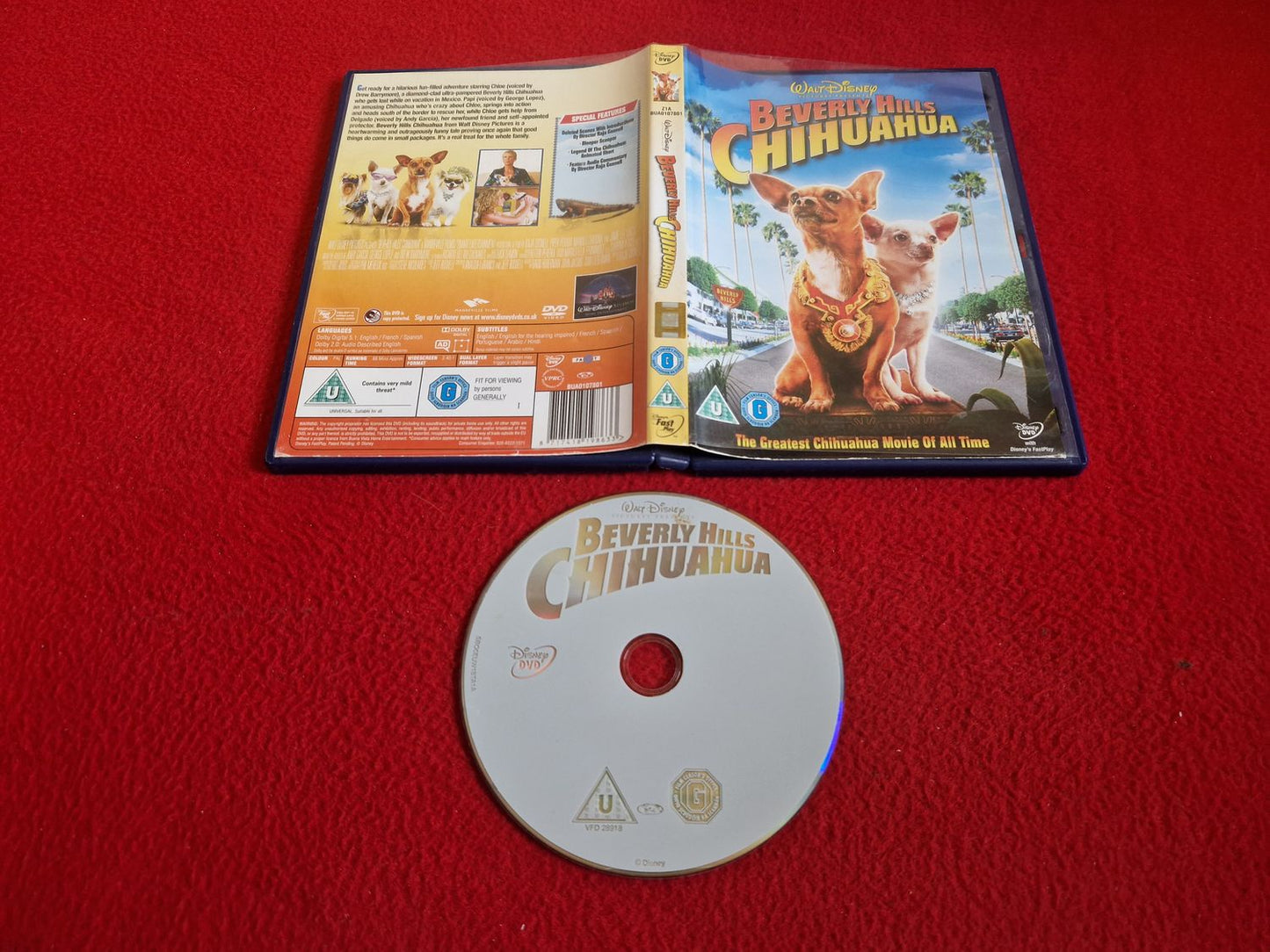 BEVERLY HILLS CHIHUAHUA DVD
