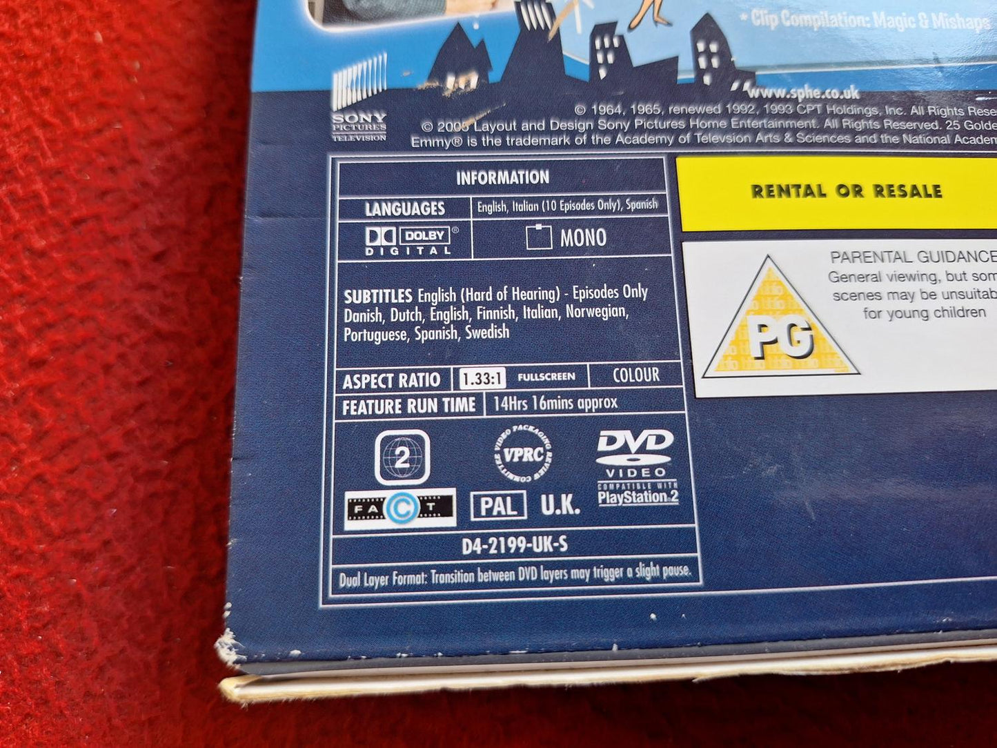 BEWITCHED SEASON 1 BOX DVD