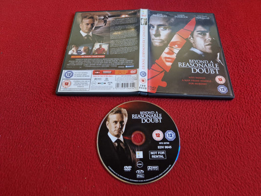 BEYOND A REASONABLE DOUBT DVD