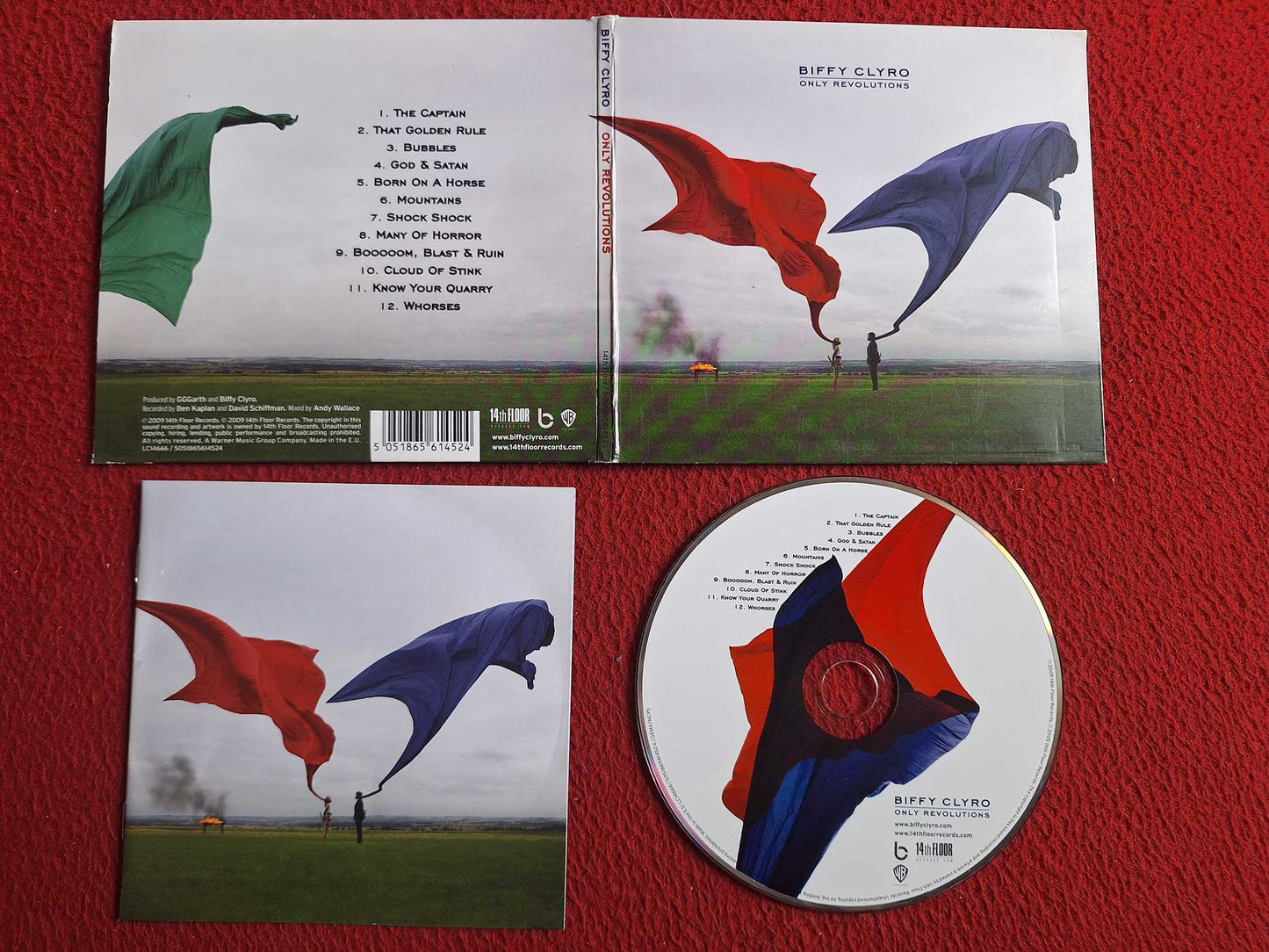 BIFFY CLYRO ONLY REVOLUTIONS CD