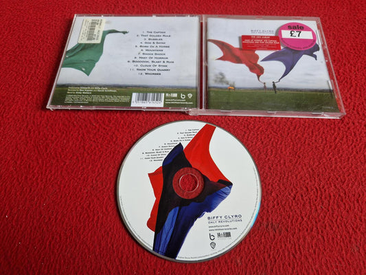 BIFFY CLYRO ONLY REVOLUTIONS CD
