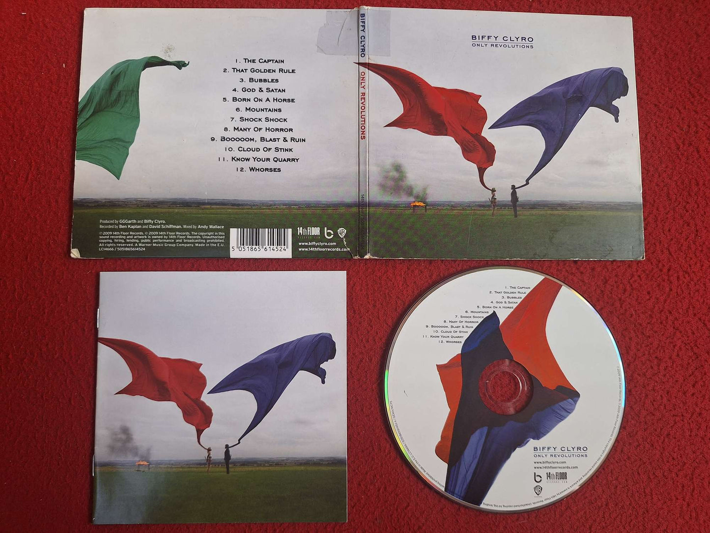 BIFFY CLYRO ONLY REVOLUTIONS CD