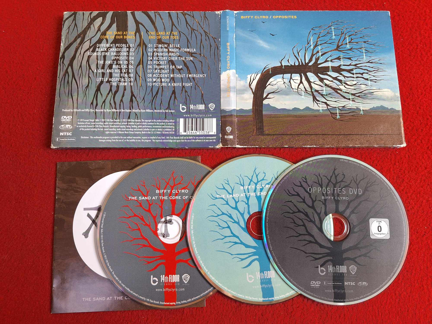 BIFFY CLYRO OPPOSITES CD / DVD