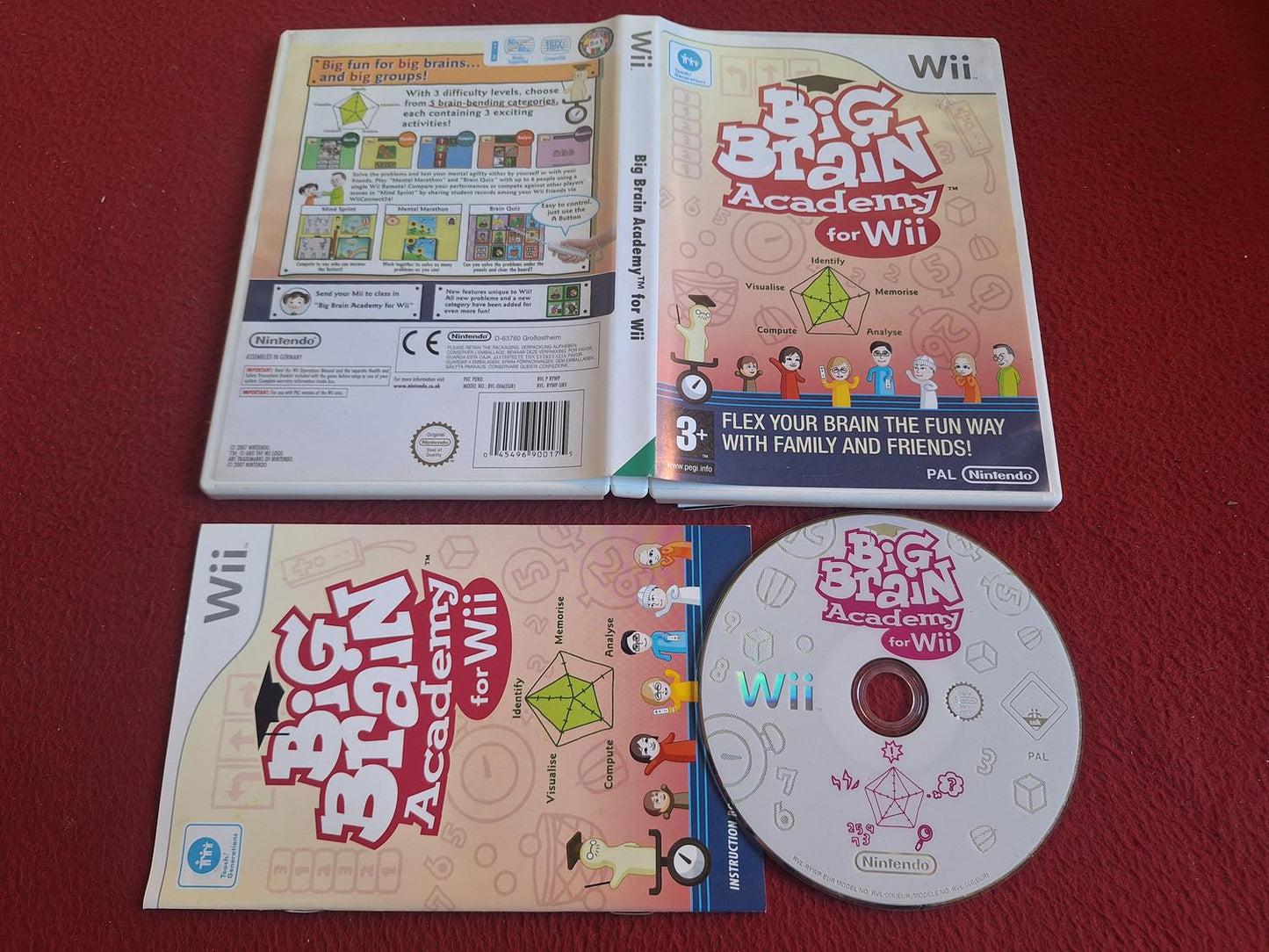 BIG BRAIN ACADEMY till Nintendo Wii