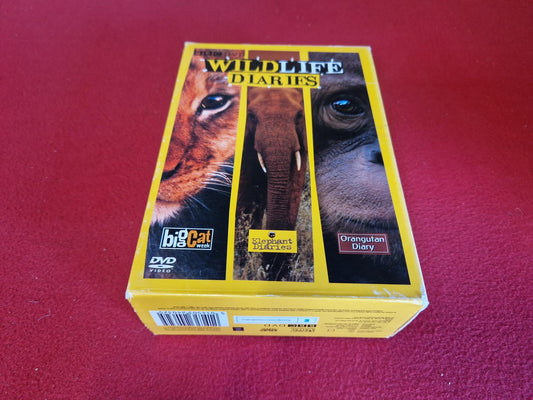 BIG CAT WEEK / ELEPHANT DIARIES / ORANGUTAN DIARY BOX till DVD