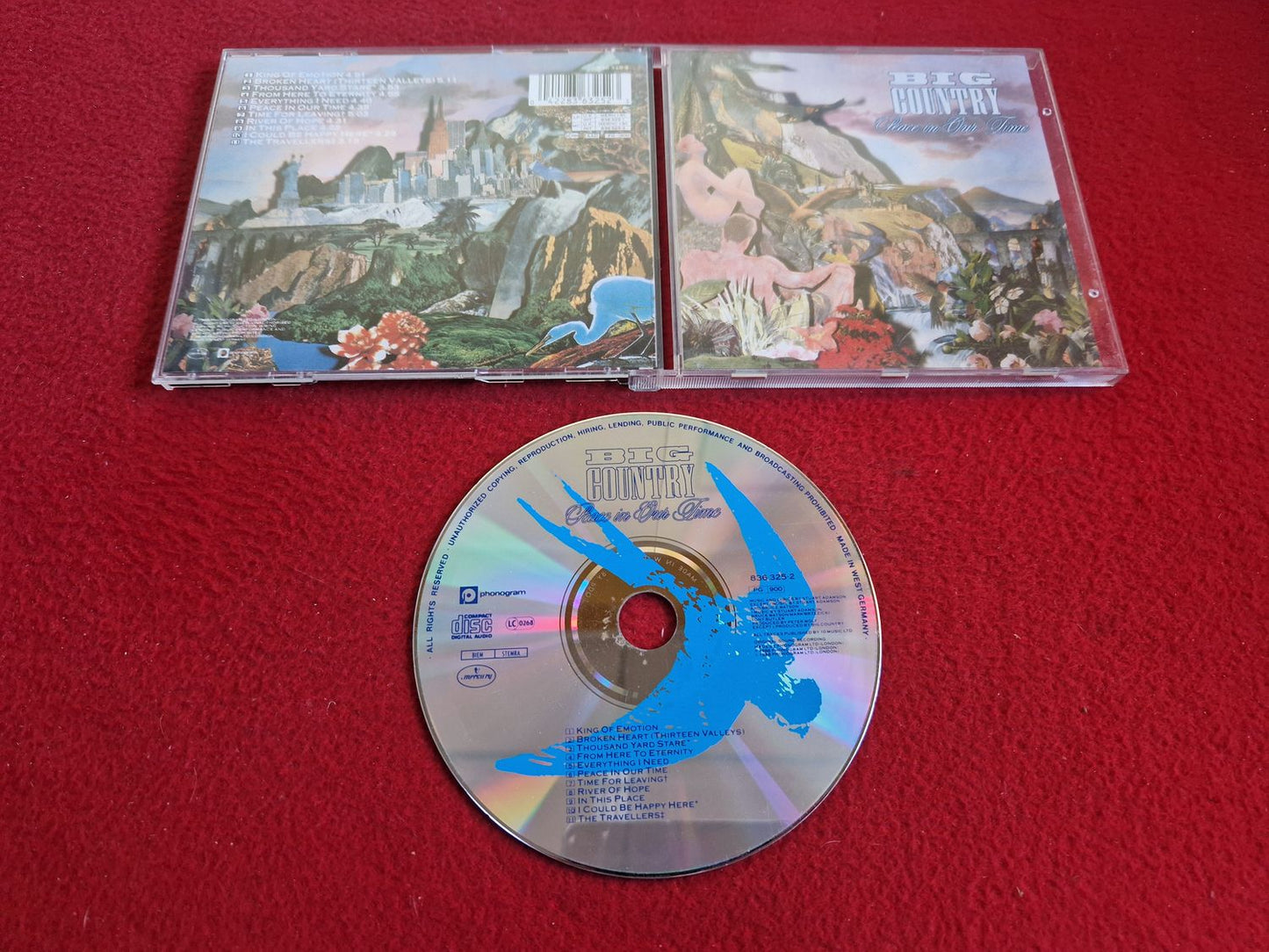 BIG COUNTRY PEACE IN OUR TIIME CD
