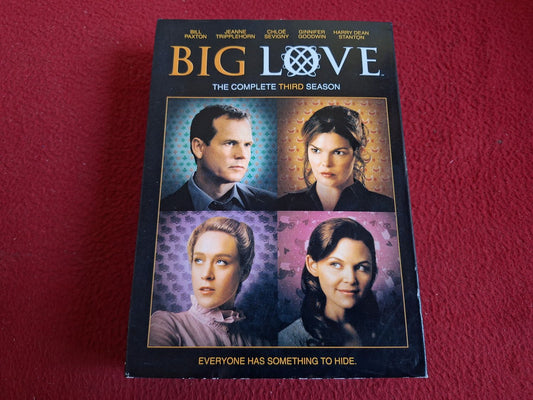 BIG LOVE SEASON 3 [ REGION 1 ] [ ENGELSK TEXT ] BOX DVD