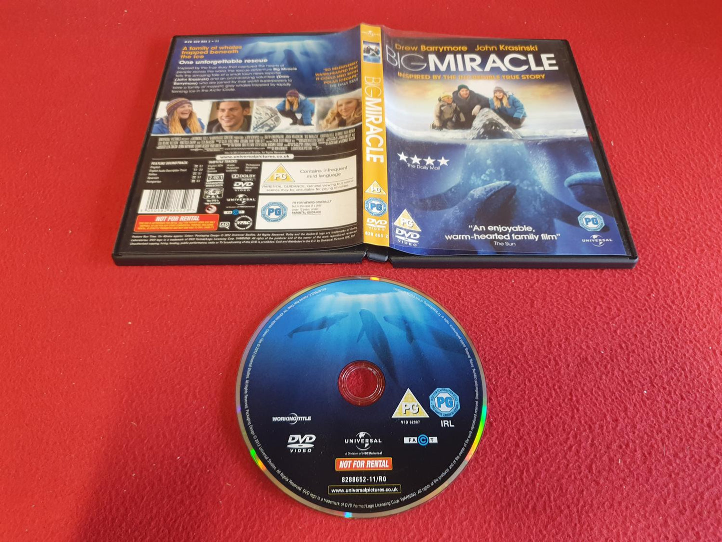 BIG MIRACLE till DVD