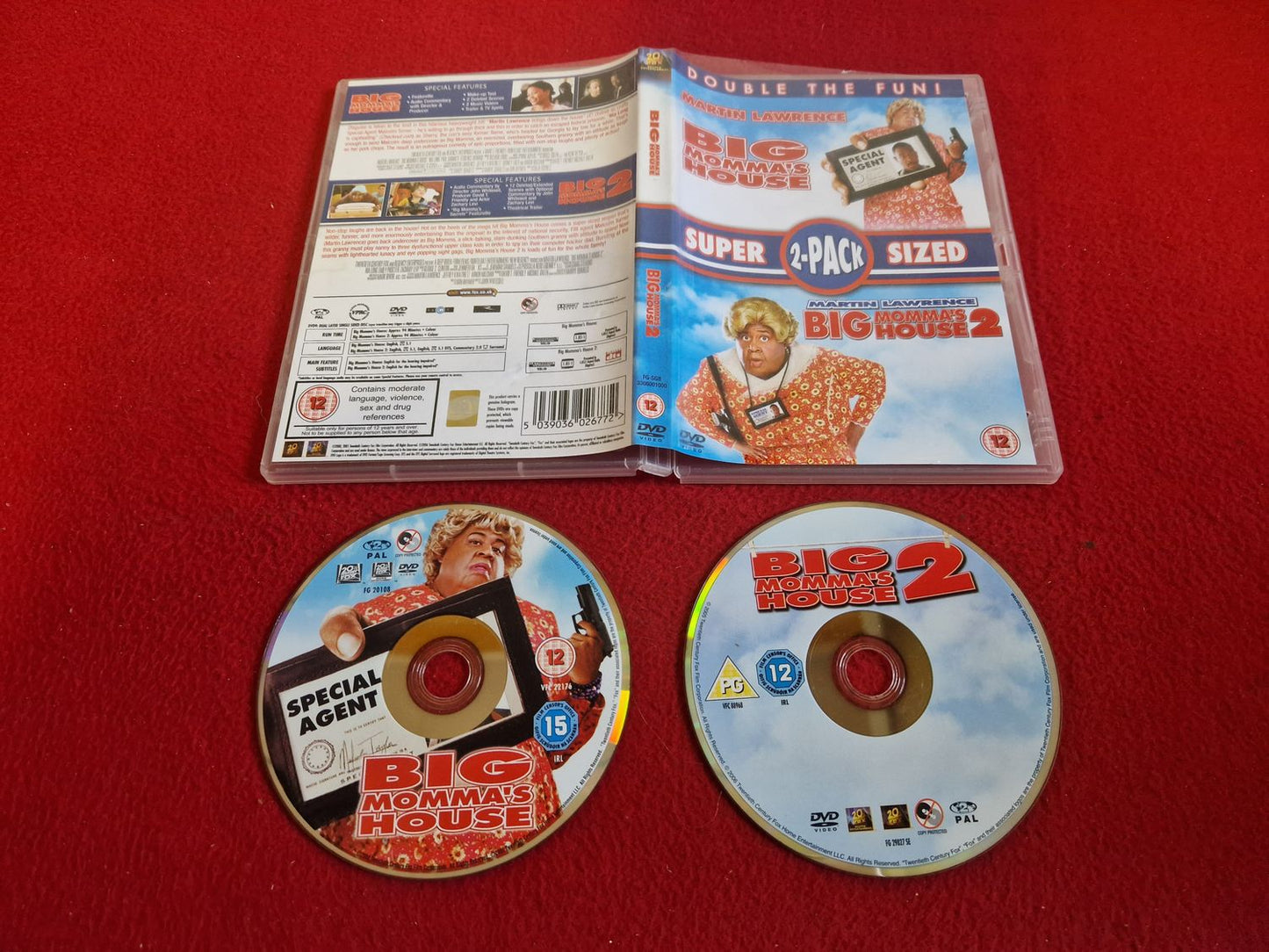 BIG MOMMA'S HOUSE 1 & 2 DVD