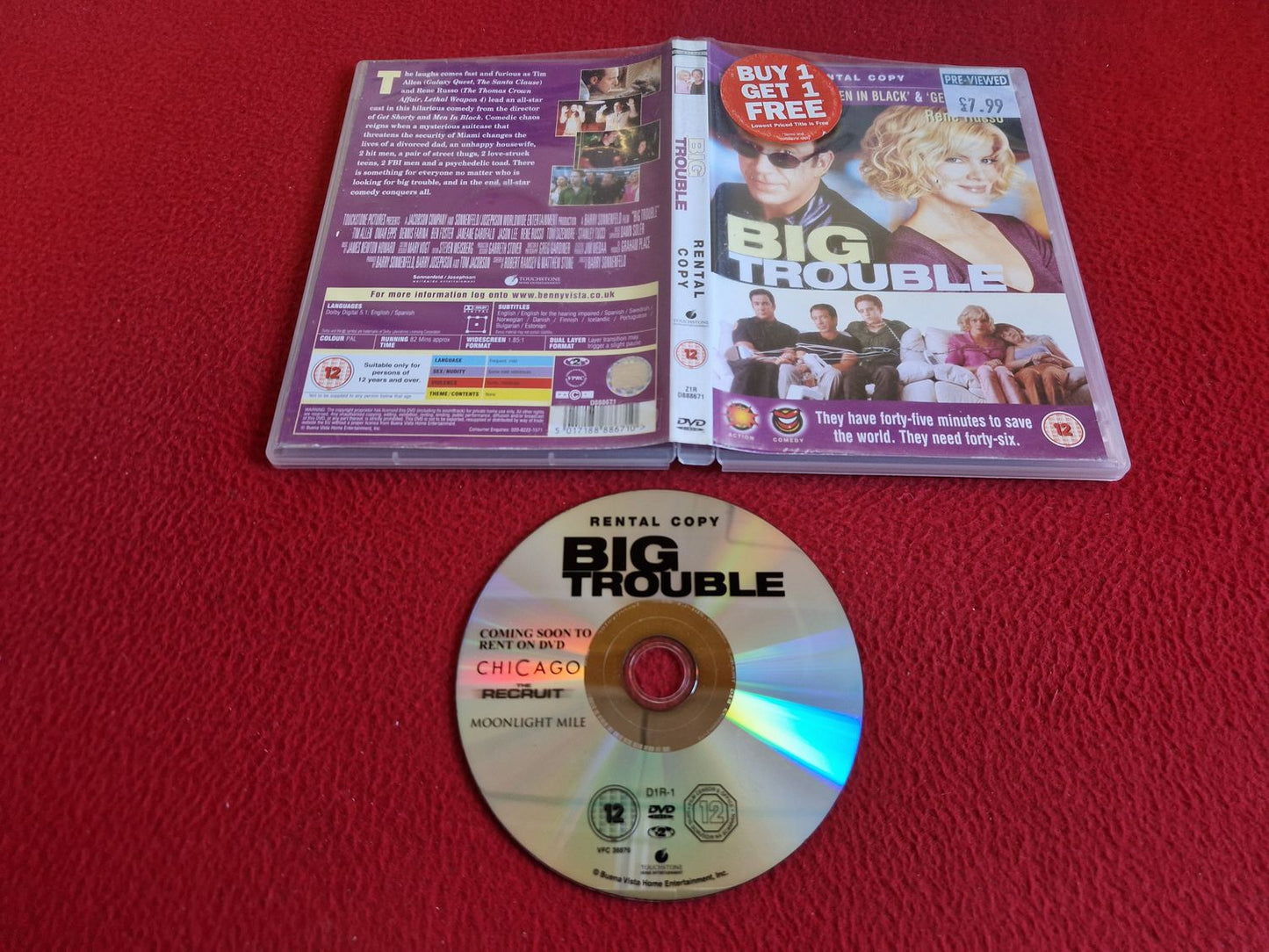 BIG TROUBLE DVD
