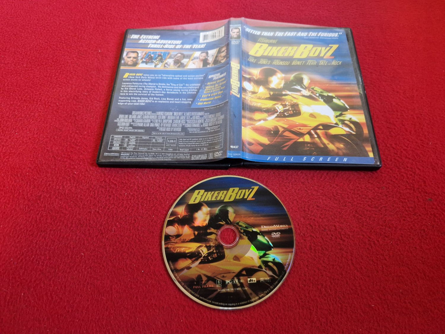 BIKER BOYZ DVD