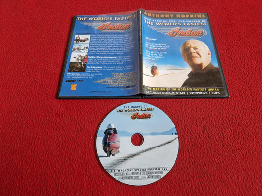 BIKE SPECIAL: THE MAKING OF THE WORLD'S FASTEST INDIAN DVD