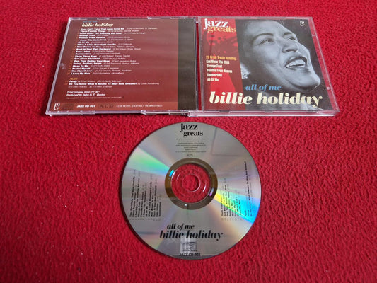 BILLIE HOLIDAY ALL OF ME CD