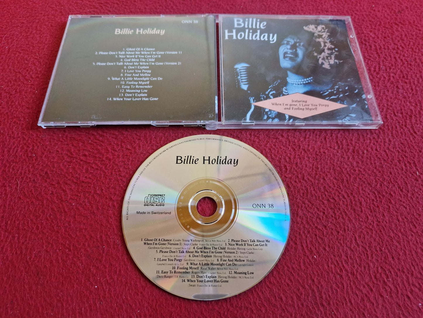 BILLIE HOLIDAY - BILLIE HOLIDAY CD