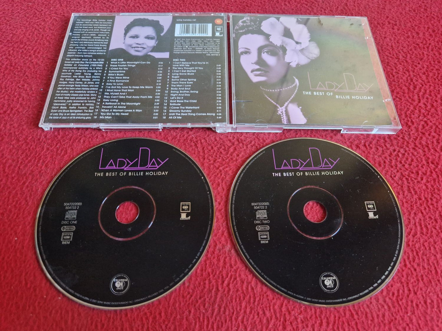 BILLIE HOLIDAY LADY DAY THE BEST OF CD