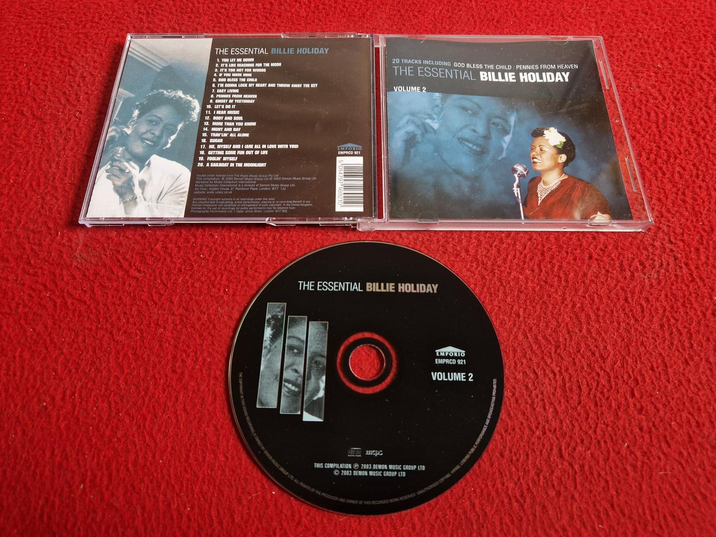 BILLIE HOLIDAY THE ESSENTIAL CD