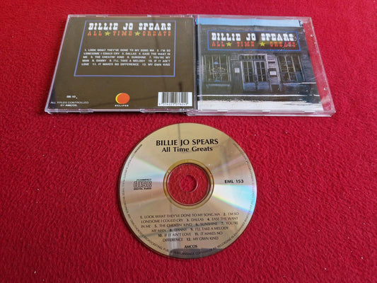 BILLIE JO SPEARS ALL TIME GREATS CD