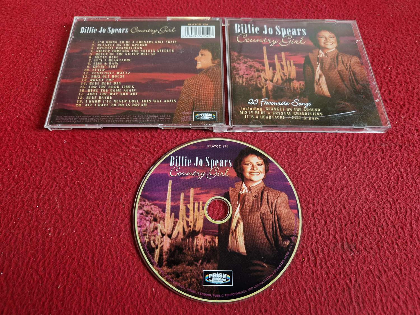 BILLIE JO SPEARS COUNTRY GIRL CD