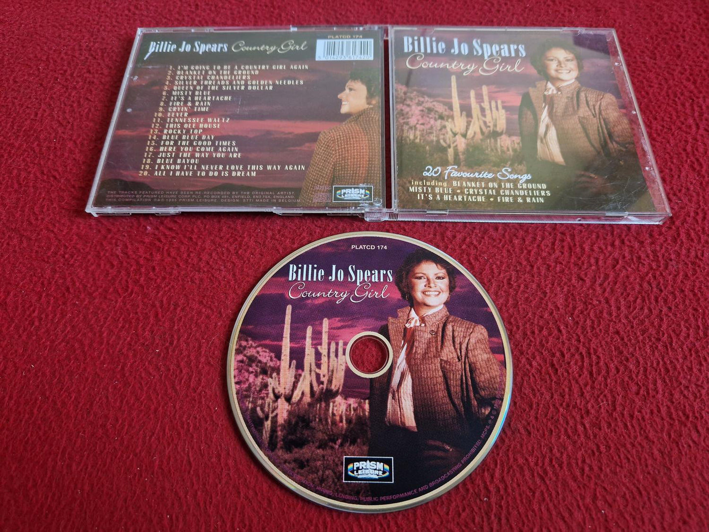 BILLIE JO SPEARS COUNTRY GIRL CD