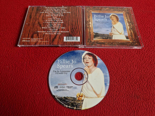 BILLIE JO SPEARS I'M SO LONESOME I COULD CRY CD