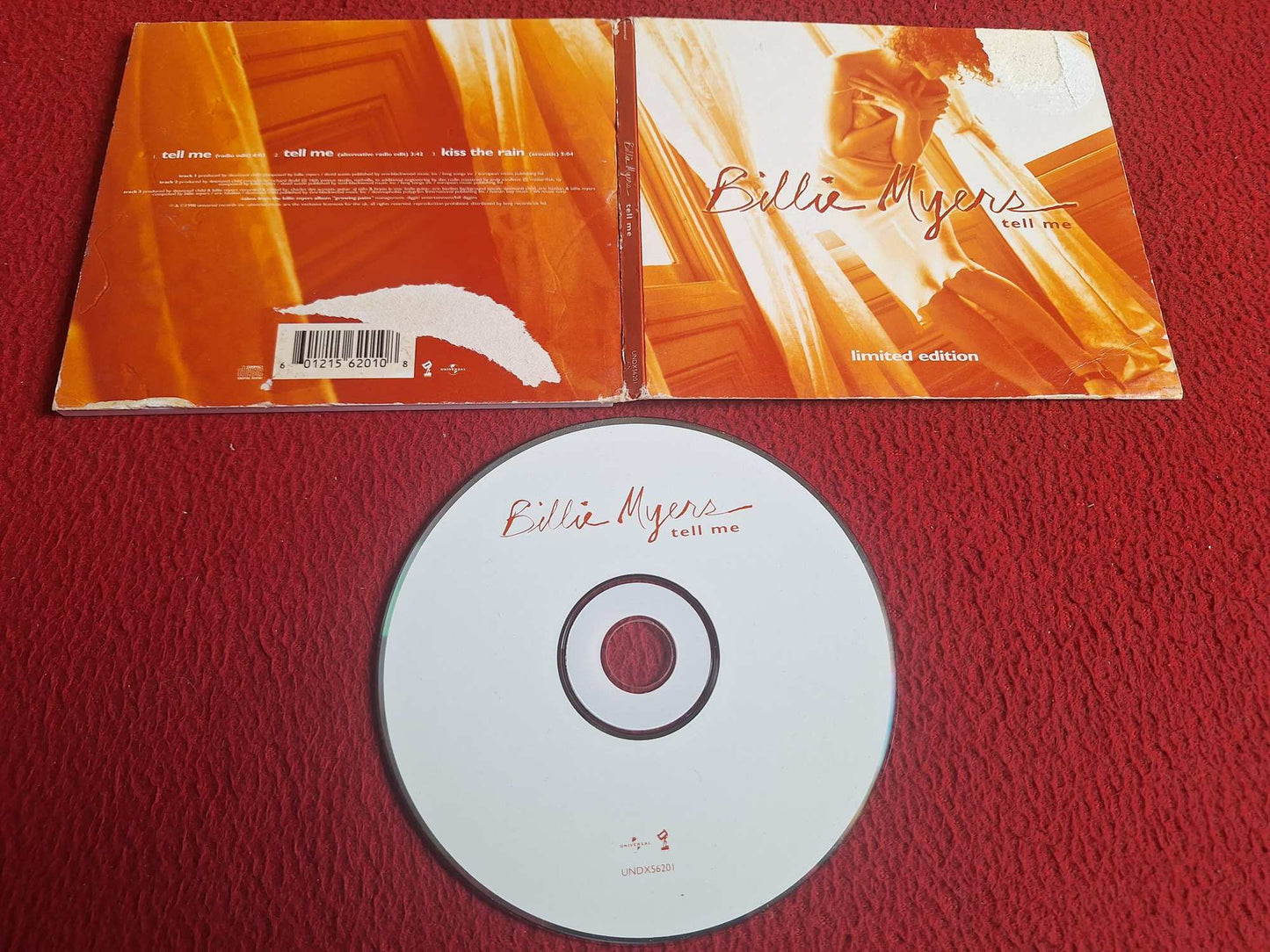 BILLIE MYERS TELL ME CD