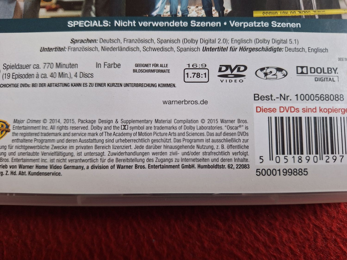 BILLIONS SEASON 1 BOX DVD