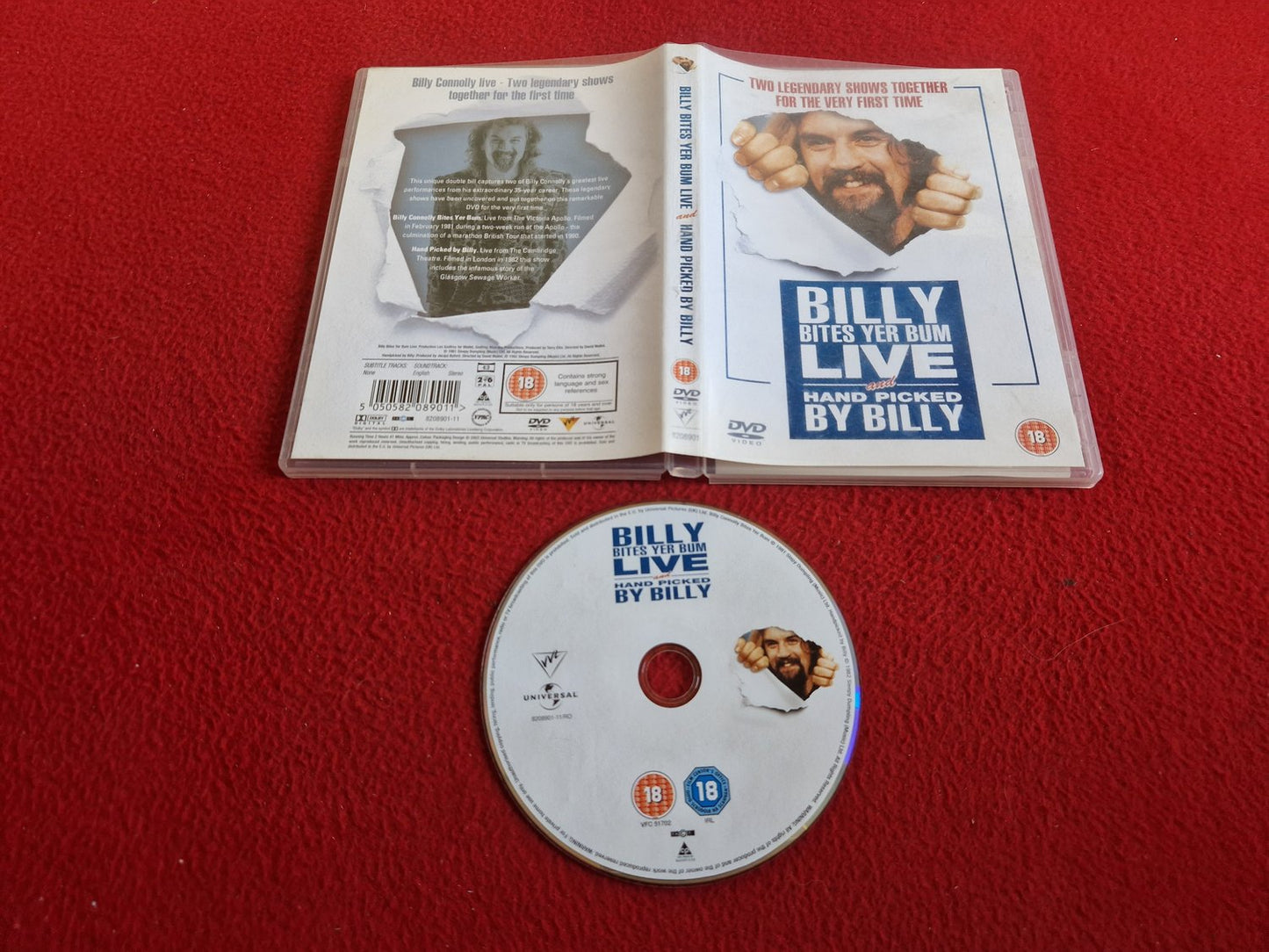 BILLY BITES YER BUM LIVE & HAND PICKED BY BILLY DVD
