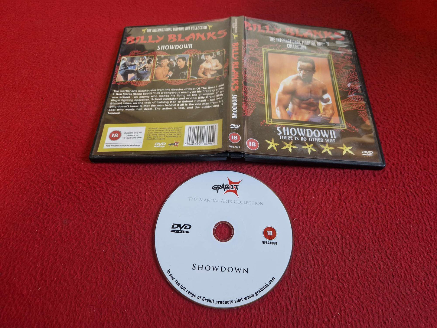 BILLY BLANKS SHOWDOWN DVD
