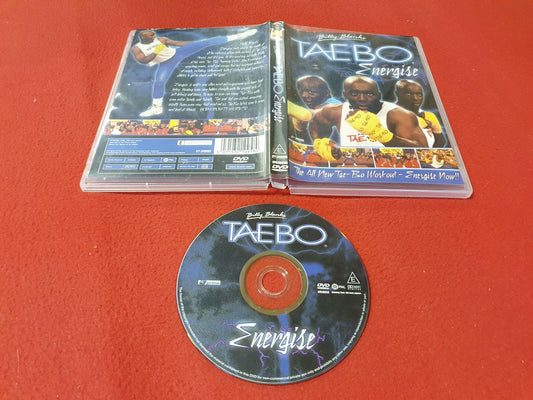BILLY BLANKS TAEBO ENERGISE till DVD