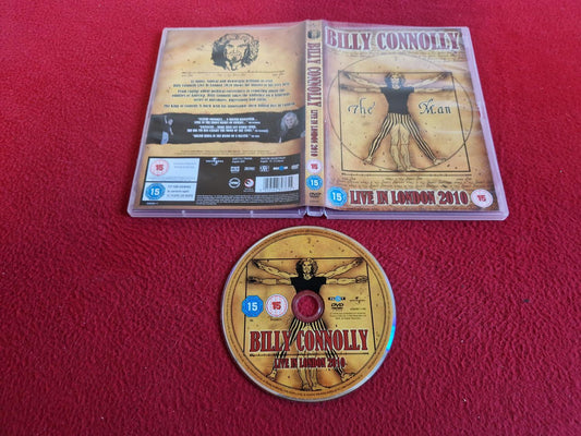 BILLY CONNOLLY LIVE IN LONDON 2010 DVD
