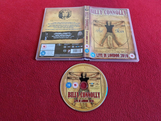 BILLY CONNOLLY LIVE IN LONDON 2010 DVD
