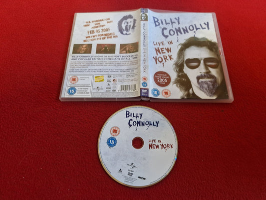 BILLY CONNOLLY LIVE IN NEW YORK DVD