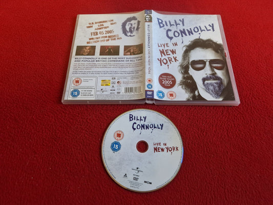 BILLY CONNOLLY-LIVE IN NEW YORK DVD