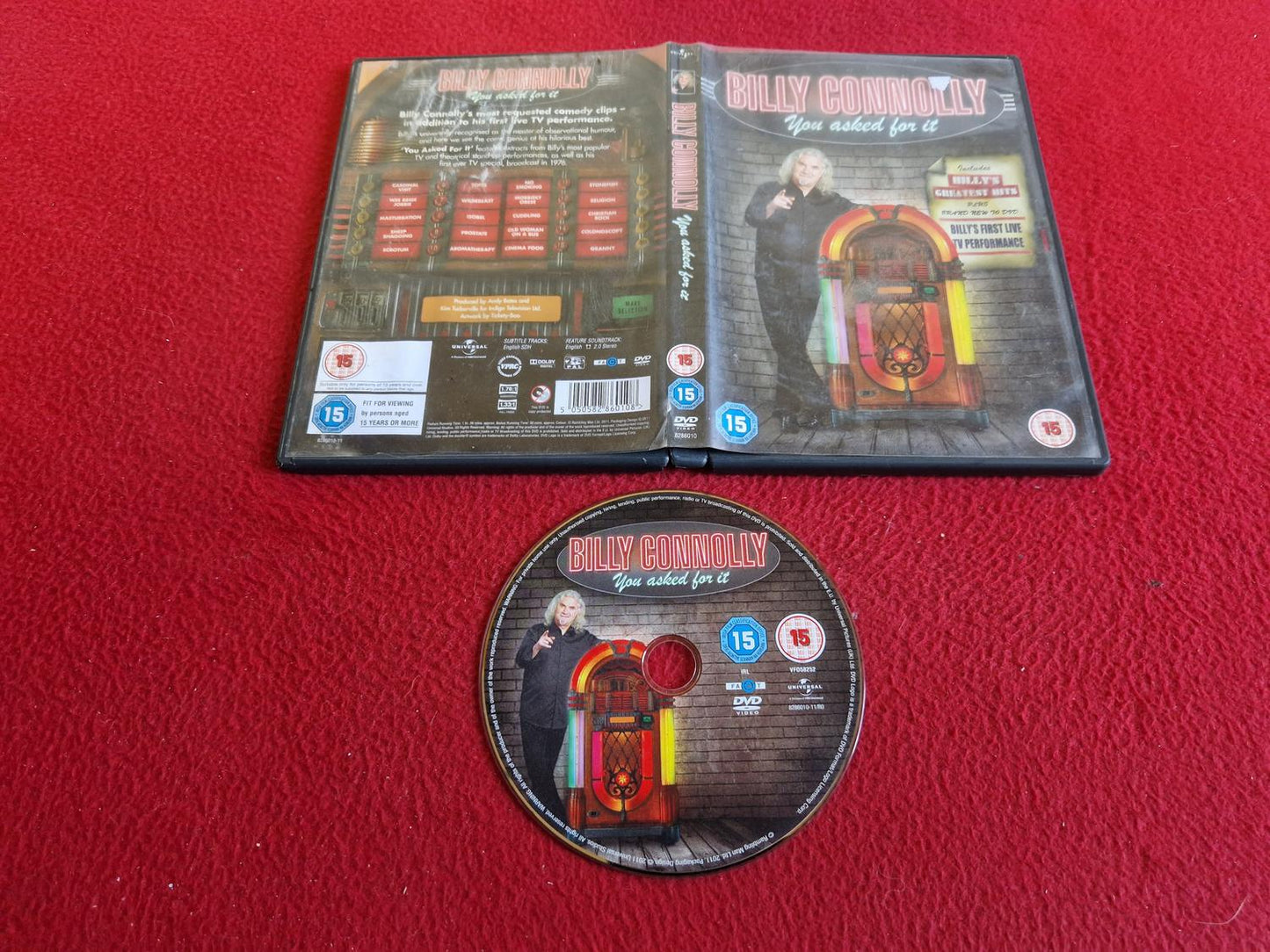 BILLY CONNOLLY - YOU ASKED FOR IT DVD