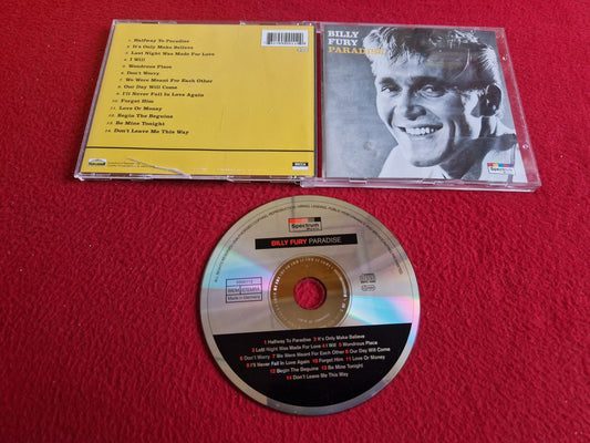 BILLY FURY PARADISE CD