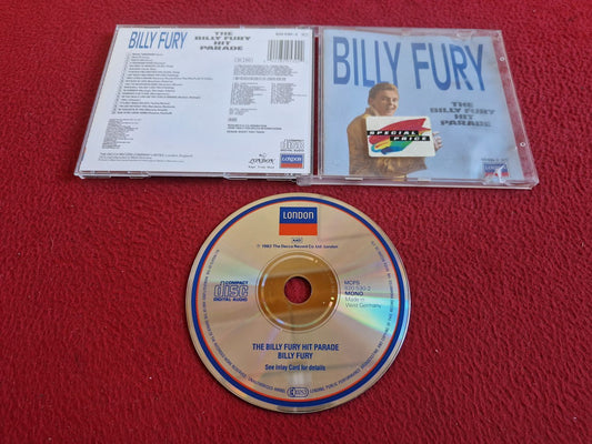 BILLY FURY THE BILLY FURY HIT PARADE CD