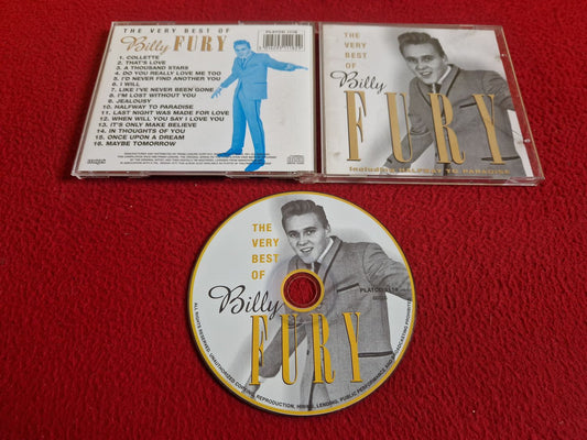 BILLY FURY THE VERY BEST OF BILLY FURY CD