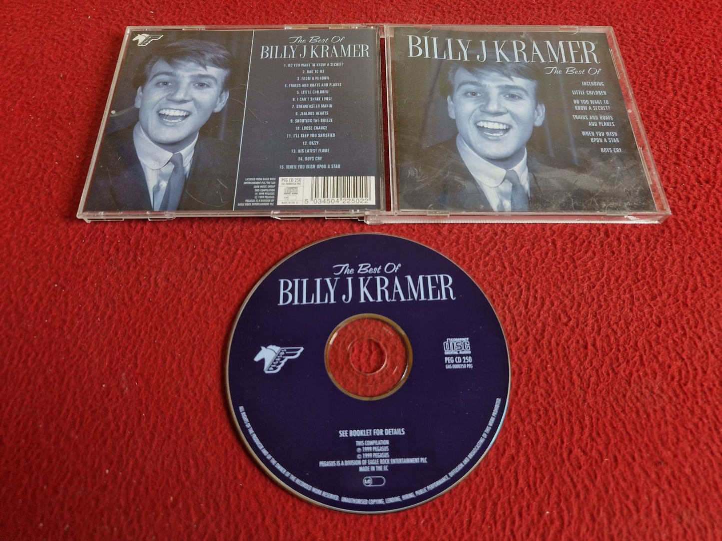 BILLY J KRAMER THE BEST OF CD
