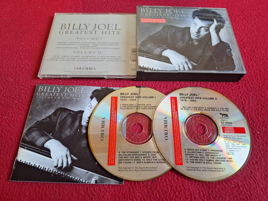 BILLY JOEL GREATEST HITS VOLUME 1 & 2 CD BOX
