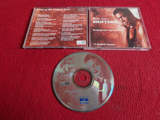 BILLY LEWIS' DRIFTERS KEEPING THE LEGEND ALIVE CD