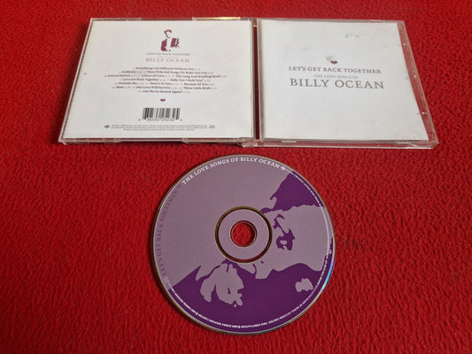 BILLY OCEAN LET'S GET BACK TOGETHER THE LOVE SONGS CD